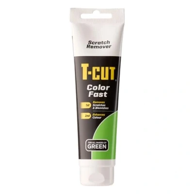 Image of T Cut Colour Fast Green Car Wax Polish Scratch Remover Enhancer 150g * 6 Colours Available