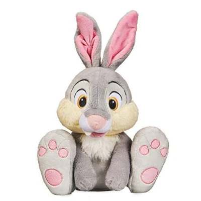 Image of Disney Store Thumper Medium Soft Plush Toy, Bambi, 35cm/13, Cuddly Bunny with Feel Finish, Embroidered Details and Fluffy Trims, Suitable for All Ages
