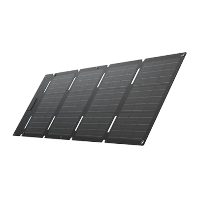 Image of EF ECOFLOW 45W Portable &amp; Foldable Solar Panel, 25% High Efficiency N Type Cell, IP65 Waterproof Dustproof, Design for Camping, Backpacks, SUVs, and Minivans