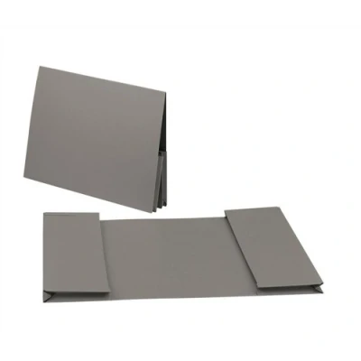 Image of Guildhall Legal Wallet Double Pocket Manilla 315gsm 2x35mm Foolscap Grey Ref 214 GRYZ [Pack 25]