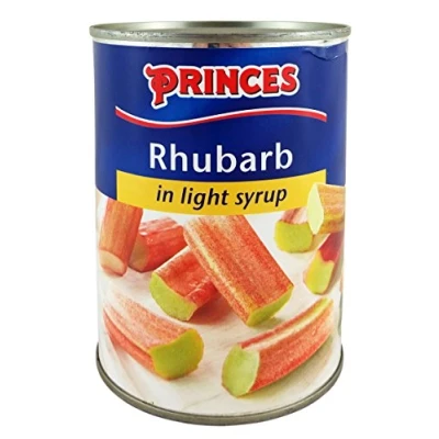 Image of Princes Rhubarb in Light Syrup (540g) Pack of 6