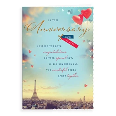 Image of Avant Garde Studios Anniversary Card Your 9 x 6 inches