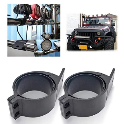 Image of MASO 2Pcs Universal Led Light Bar Mount Bracket Roll Bull Clamps 3inch 76 81MM for Off road Car,Truck 4WD