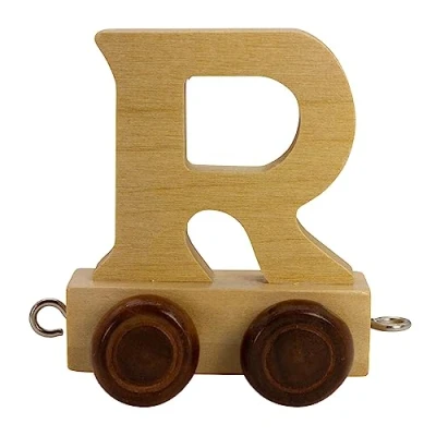 Image of GICO Wooden Letter Train, Carriage, A Z, Choice of Name (R)