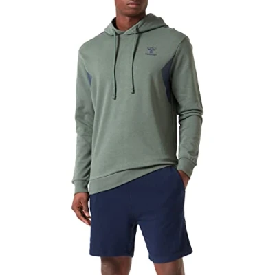 Image of hummel Men&#039;s Hmlstaltic cotton hoodie Hooded sweatshirt, 6770, S