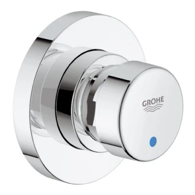 Image of GROHE Euroeco Cosmopolitan T Self Closing Shower Valve 1/2&quot; Chrome 36268000