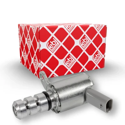 Image of 06K115243A, 06K115243B, 06K115243L, 6K115243A, 6K115243B Control Valve, camshaft adjustment FEBI BILSTEIN 175031 Lower AUDI: A3 Sportback, A4 B8 Avant