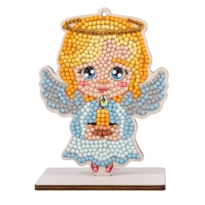 Image of CRYSTAL ART Angel Buddy Christmas Tree Decoration