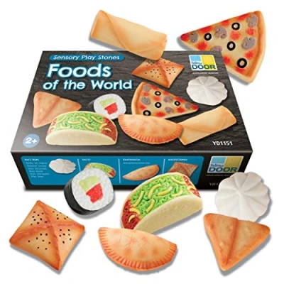 Image of Foods of The World Sensory Play Stones