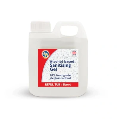 Image of Big D Sanitising Gel Refill Tub 1 Litre