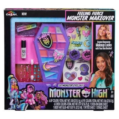 Image of CRA Z ART 72208 High Feeling Fierce Monster Makeover Make up Set for Children Aged 8 and Over, Multicolour
