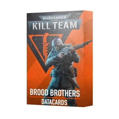 Image of Games Workshop Warhammer 40,000 Kill Team: Datacards Brood Brothers (2024 3rd Edition)