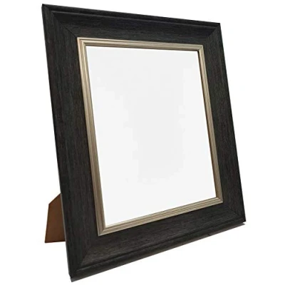 Image of FRAMES BY POST Scandi Vintage Charcoal Grey Picture Photo Frame 5 x inch