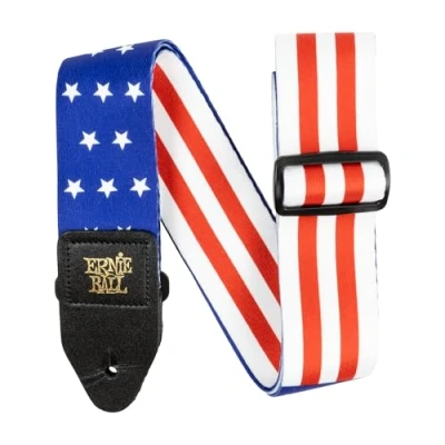 Image of Ernie Ball Premium Guitar Strap/Bass Strap Stars and Stripes