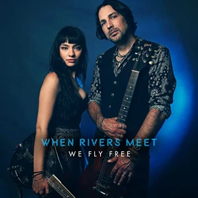 Image of When Rivers Meet We Fly Free Blue 2020 UK vinyl LP WRMLPV01