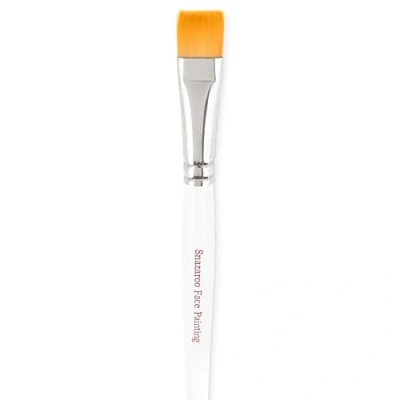 Image of Snazaroo 1192050 White Large Flat Face Paint Brush 1 Pc, Unit