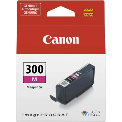 Image of Canon PFI 300 M Magenta original ink tank for imagePROGRAF PRO