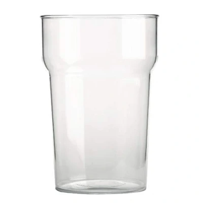 Image of BBP Polycarbonate Nonic Pint Glasses 570ml CE Marked (Pack of 48)