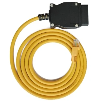 Image of OTRCORIC ENET OBD2 Ethernet RJ45 Cable OBD Compatible with F G Series ista esys