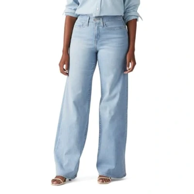 Image of Levi&#039;s Women&#039;s 318 Shaping Wide Leg Jeans, Tall Glass of Water, 29W x 30L