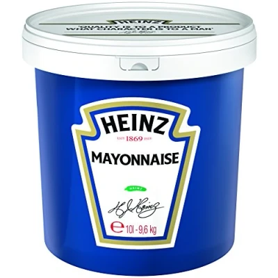 Image of Heinz Mayonnaise Plastic Bucket 1 Pack (1 x 10 L)