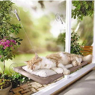 Image of PMS WINDOW CAT BED IN COLOUR BOX
