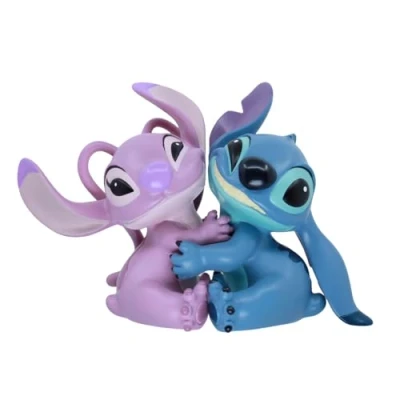 Image of Disney Showcase Collection Stitch and Angel Bookends