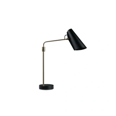 Image of Northern Birdy Swing table lamp, black/brass