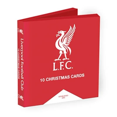 Image of Official Liverpool Football Club Box Christmas Cards, 10 Cards/ 2 Designs