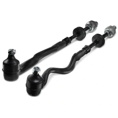 Image of Frankberg 2x Tie Rod End Axial Joint Front Axle Compatible with 3 Series E36 318 320 323 325 328 M3 1990 2000 Z3 M 1995 2003 Replace# 32111139315
