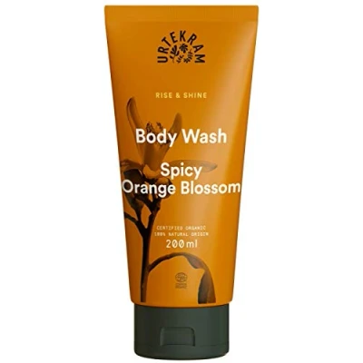 Image of Urtekram Body Wash All skin types Spicy Orange Blossom 200 ml, Vegan, Organic, Natural Origin