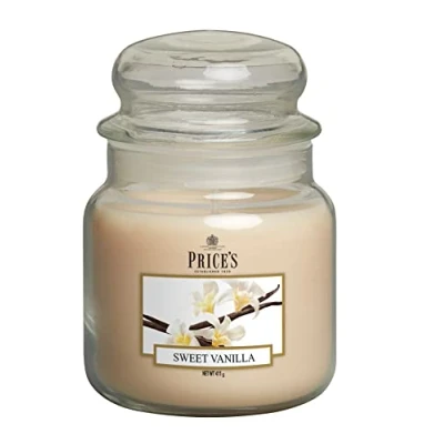 Image of Prices Fragrance Collection Sweet Vanilla Medium Jar Candle