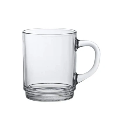 Image of 6x Clear 260ml Versailles Coffee Glasses By Duralex