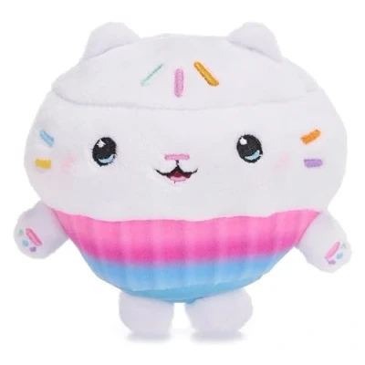 Image of UKToyworld 7 Inch / 18cm Gabbys Dollhouse Soft Plush Toys Mercat Gabby Doll (CAKEY CAT)