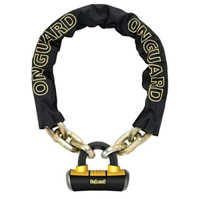 Image of OnGuard Mastiff 8019 Chain Lock Gold Sold Secure Rating
