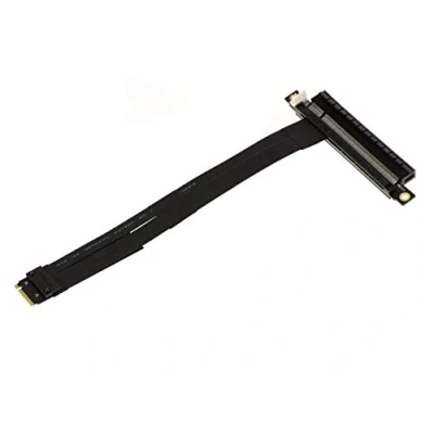 Image of KALEA INFORMATIQUE Adapter riser extension for M2 PCIe NVMe M Key slot to x16 Female. Length 20cm