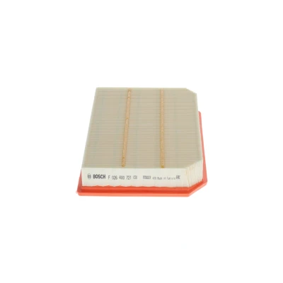 Image of 2600940300, A2600940300 Air Filter BOSCH F 026 400 721 46,5mm 188mm 274mm Insert MERCEDES BENZ: A Class, Class Saloon, CLA Coupe