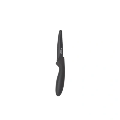 Image of Viners Assure 3.5 Stainless Steel Paring Soft Grip Handle Kitchen Knife, Black