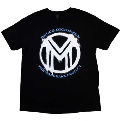 Image of Rock Off officially licensed products Bruce Dickinson The Mandrake Project T Shirt XXL Black