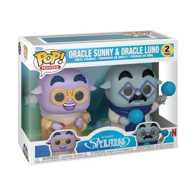 Image of Funko Pop! Movies: Spellbound Oracle Phi Sunny and Luno 2PK Collectable Vinyl Figure Gift Idea Official Merchandise Toys for Kids &amp; Adults Movies Fans