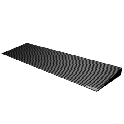 Image of LIEKUMM Threshold Ramp, 4.5cm Rise Rubber Ramps for Wheelchairs, 500KG Capacity Non Slip Surface Mobility Scooters, Curb Driveways, Steps, Stairs, Garage Entrance