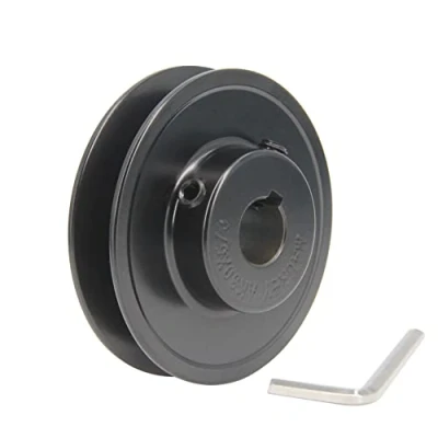 Image of Zeberoxyz AK30 Single Groove Web Sheaves,3.0&quot; OD 5/8&quot; Bore V Belt Sheave Cast Iron for (5/8&quot;Bore 3&quot;OD, 1 Groove)