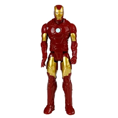 Image of Marvel Hasbro Avengers Series Assemble Titan Hero Iron Man 12&#039; Action Figure