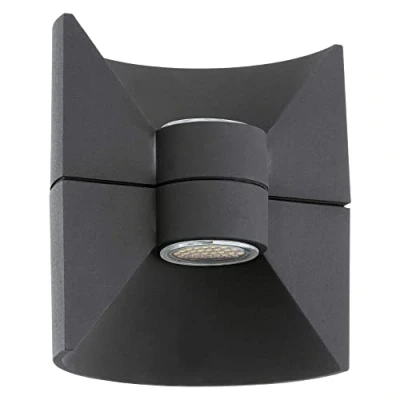 Image of EGLO 93368 LED Anthracite Outdoor Wall Light Redondo