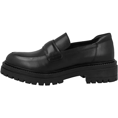 Image of Geox Iridea Slipons, Women&#039;s, Size: 6, Black Leather