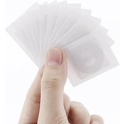 Image of NFC Tags NXP Ntag215 Sticker Square 1x1 inch Compatible with Amiibo Tagmo 504 Bytes Memory Fully Programmable by TimesKey 10 pcs+3 Bonus