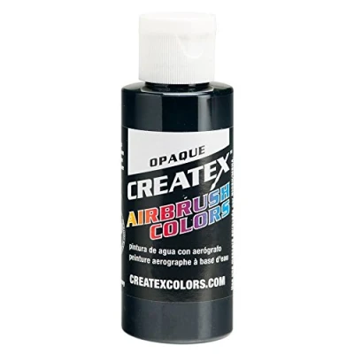 Image of Createx Airbrush Colors opaque black 4 oz.