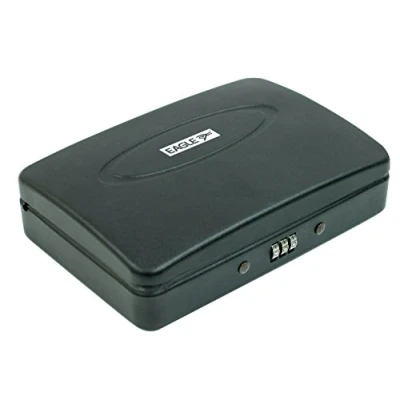 Image of Eagle Personal Safe with Tether, ideal for portable use, simply lock away your valuables and tether to a secure object. Perfect individuals who are on the move.