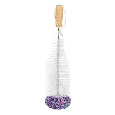 Image of Intirilife Multifunctional cleaning brush compatible with Soda Stream bottles in White For cups, bottles, pots or bowls
