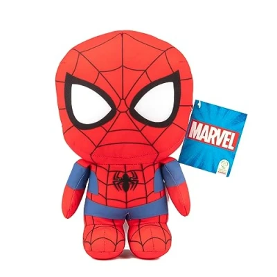 Image of Posh Paws 27113 Marvel 10&quot; (25cm) Spider Man Lil&#039; Bodz Feature Plush Soft Toy with Sound